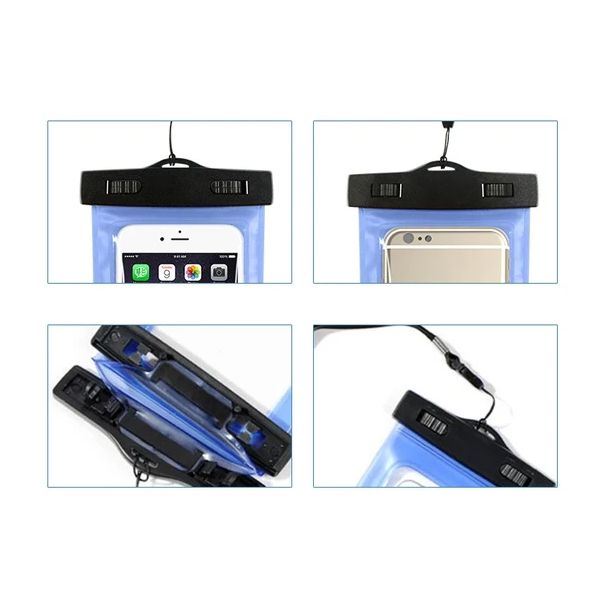 [vendor] 3 Pack Waterproof Floating Cell Phone Pouch Dry Bag Case