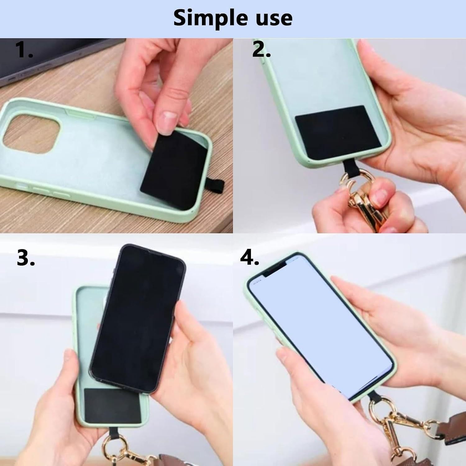 [vendor] Mobile Phone Storage Lanyard With Zipper Bag