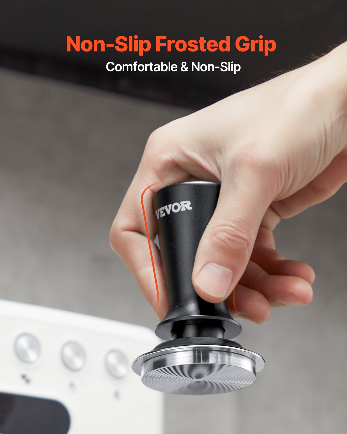 [vendor] Espresso Tamper 51mm, Spring Loaded Coffee Tamper, 30