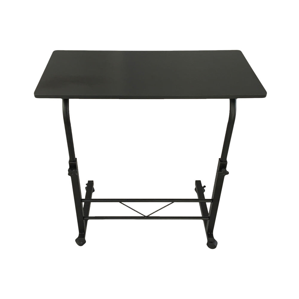[vendor] 80cm Adjustable Tray Table Rolling Sofa Side Snack Table