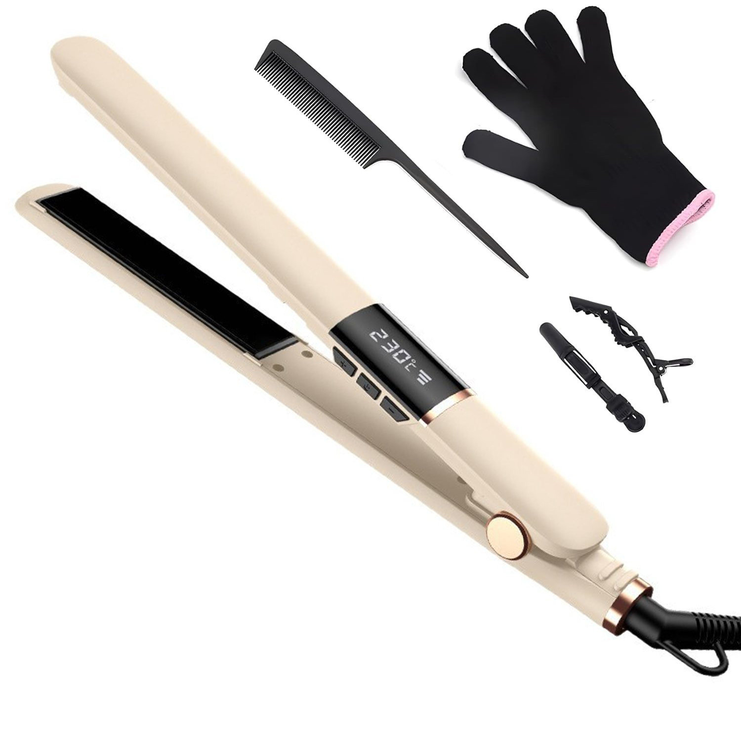 [vendor] Hair Straightener Curler 2 In 1 For Women 10s Fast Heat