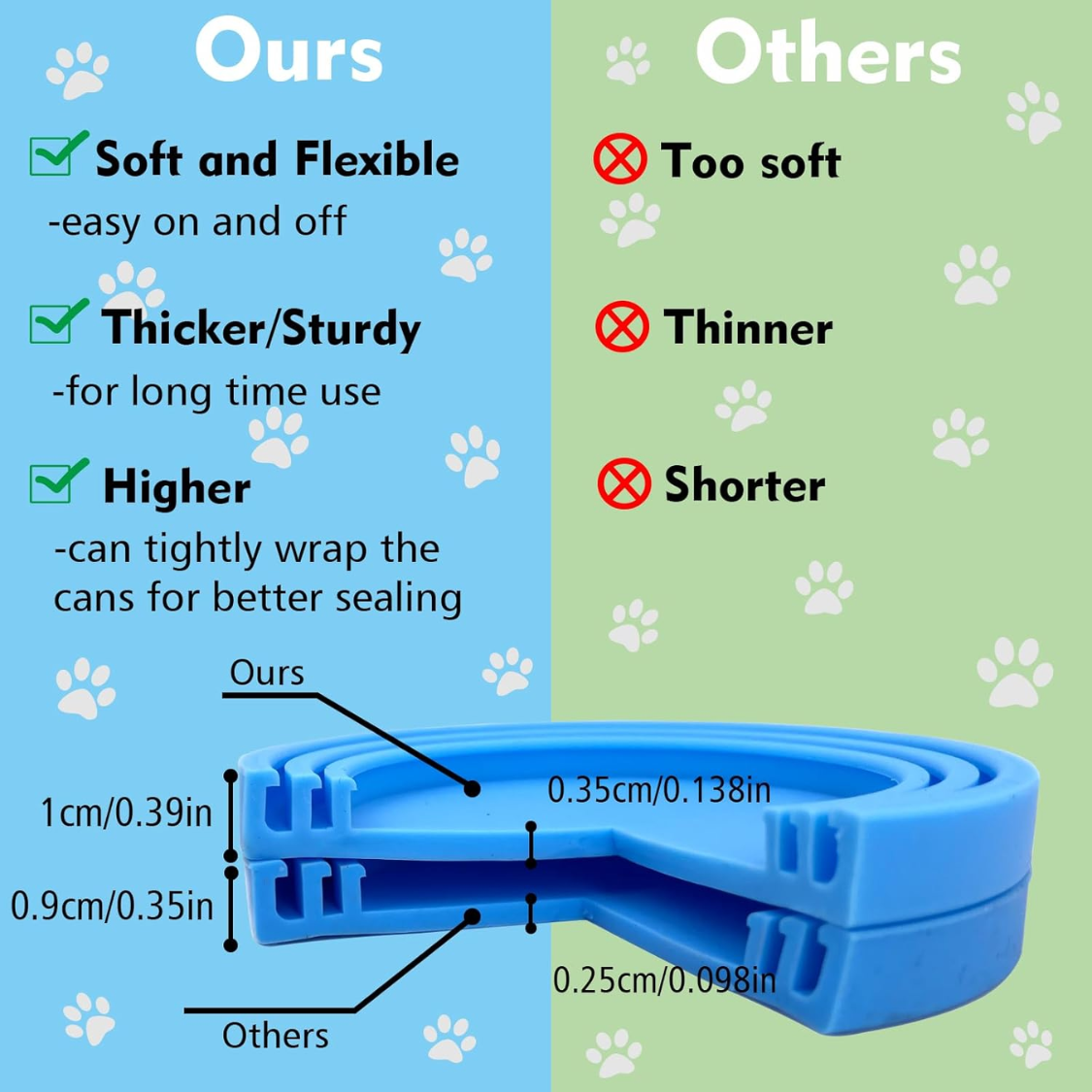[vendor] Pet Food Can Cover Silicone Can Lids For Dog And Cat Food