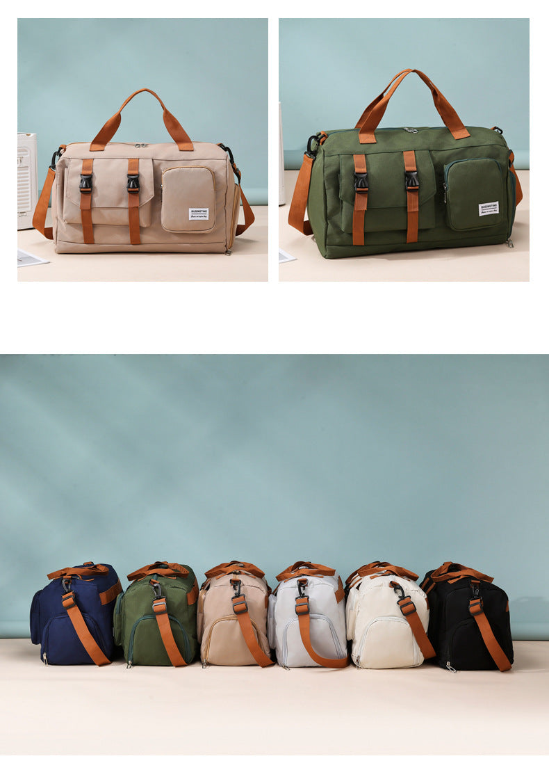 [vendor] Minimalist Sports Duffel Bag ,Large Capacity Gym Tote