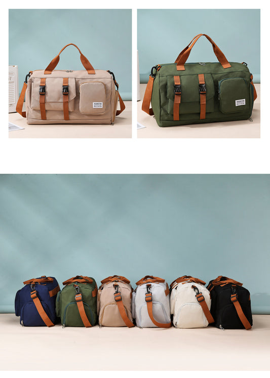 [vendor] Minimalist Sports Duffel Bag ,Large Capacity Gym Tote