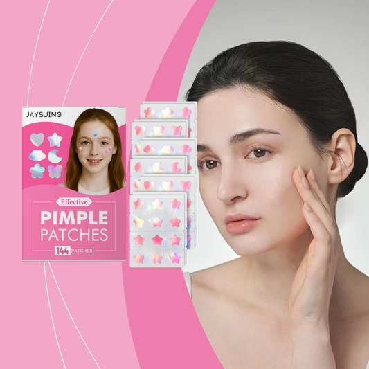 [vendor] Cute Shaped Pimple Patches, 144 Count Hydrocolloid Acne