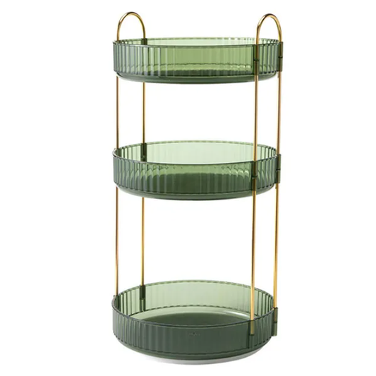 [vendor] 3 Layer Rotating Makeup Organizer