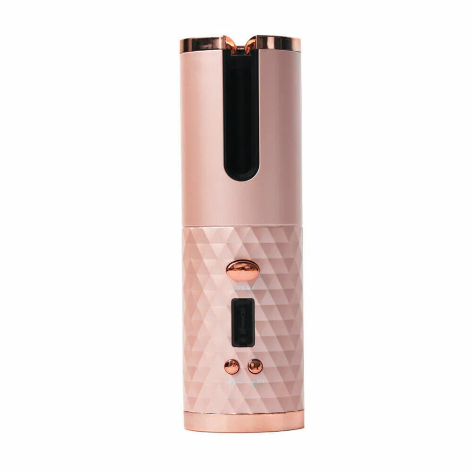 [vendor] Hair Curler LCD Cordless Auto Rotating Waver Curling
