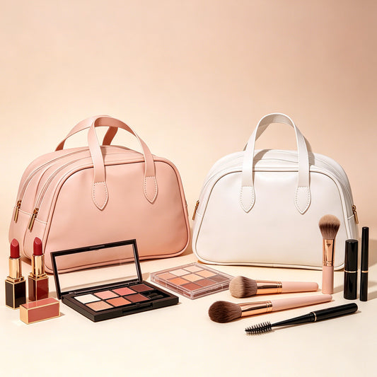 [vendor] Travel Makeup Bag Set, Waterproof Toiletry Bags For
