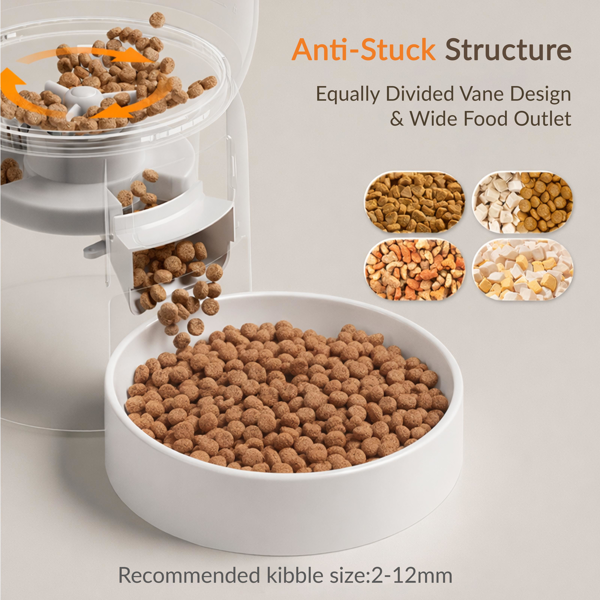 [vendor] Smart Pet Feeder 3L Automatic Food Dispenser For Cats, Dogs Small