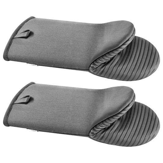 [vendor] Oven Mitts, Mini Oven Mitt Set With Non-Slip Silicone