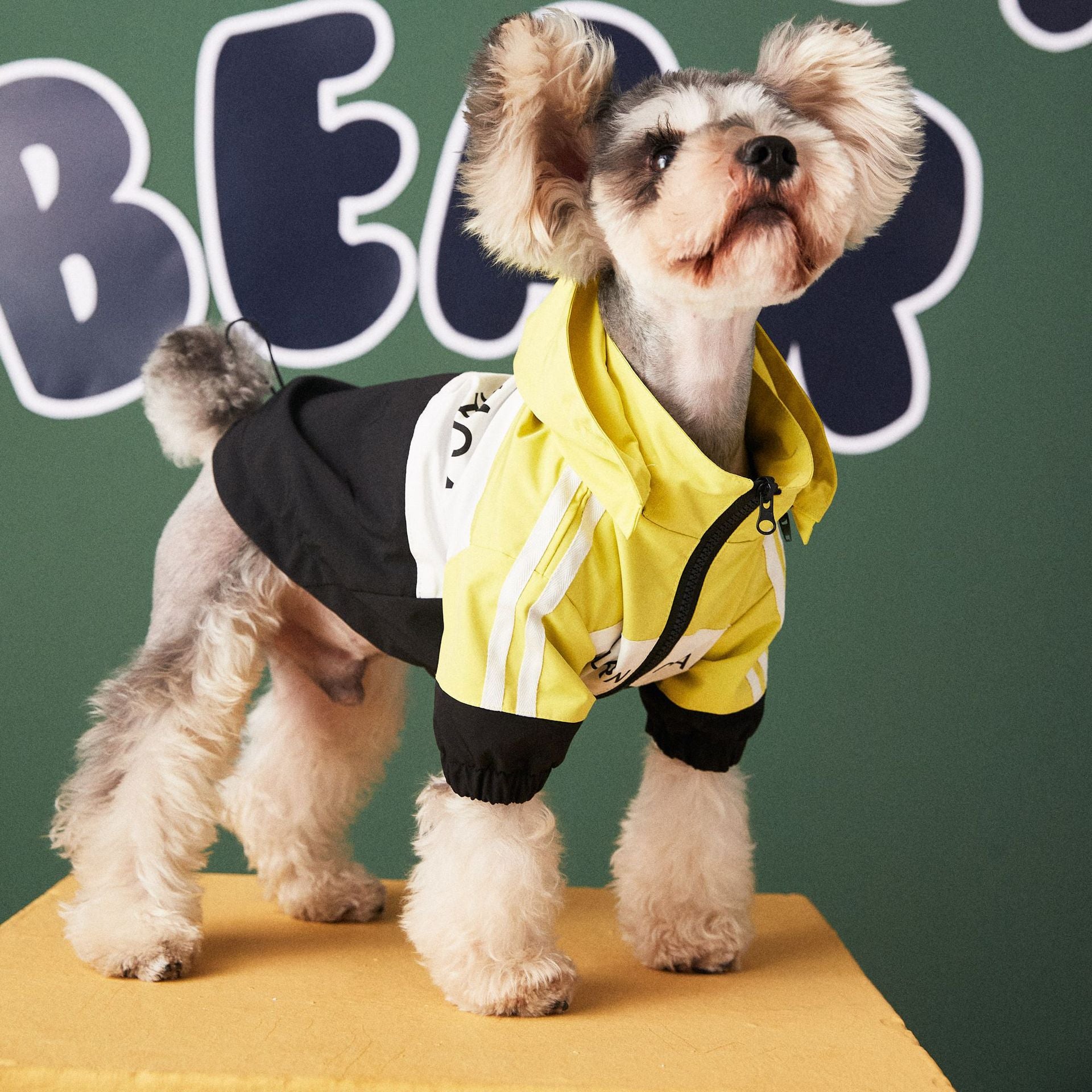 [vendor] Dog Clothes Waterproof Raincoat Jacket