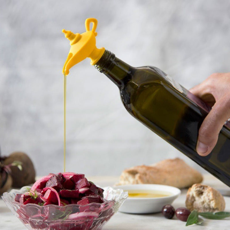 [vendor] Oil Pourer And Stopper, Wine Pouring Device,Silicone Oil