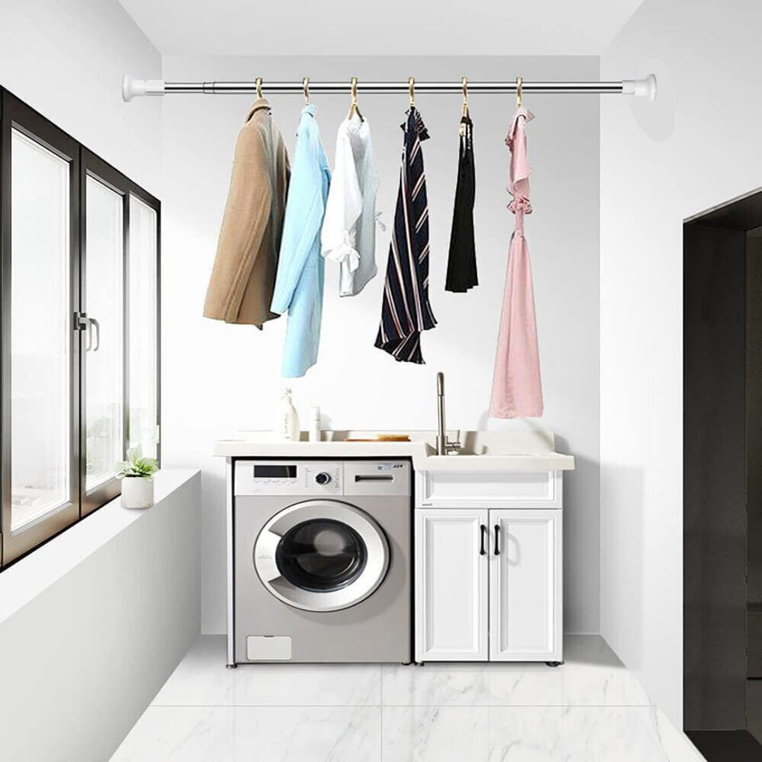 [vendor] Heavy Duty Extendable Telescopic Shower Curtain Pole