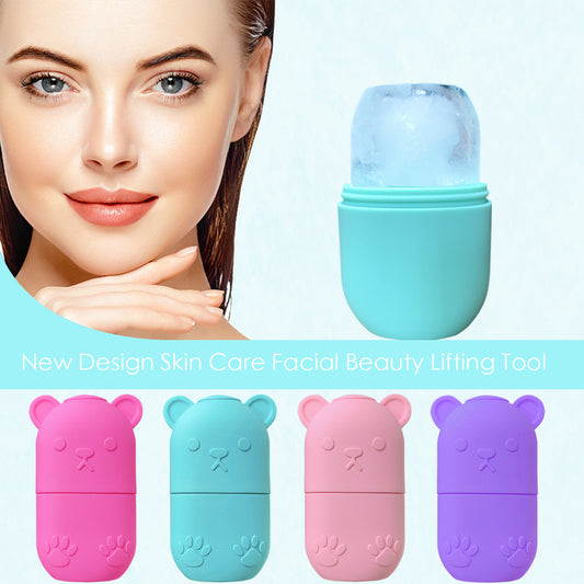 [vendor] Ice Face Roller Ice Face Mould Ice Holder For Face Ice