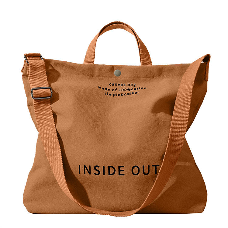 [vendor] Large Capacity Shopping Bags Woman Black Canvas Tote Bag