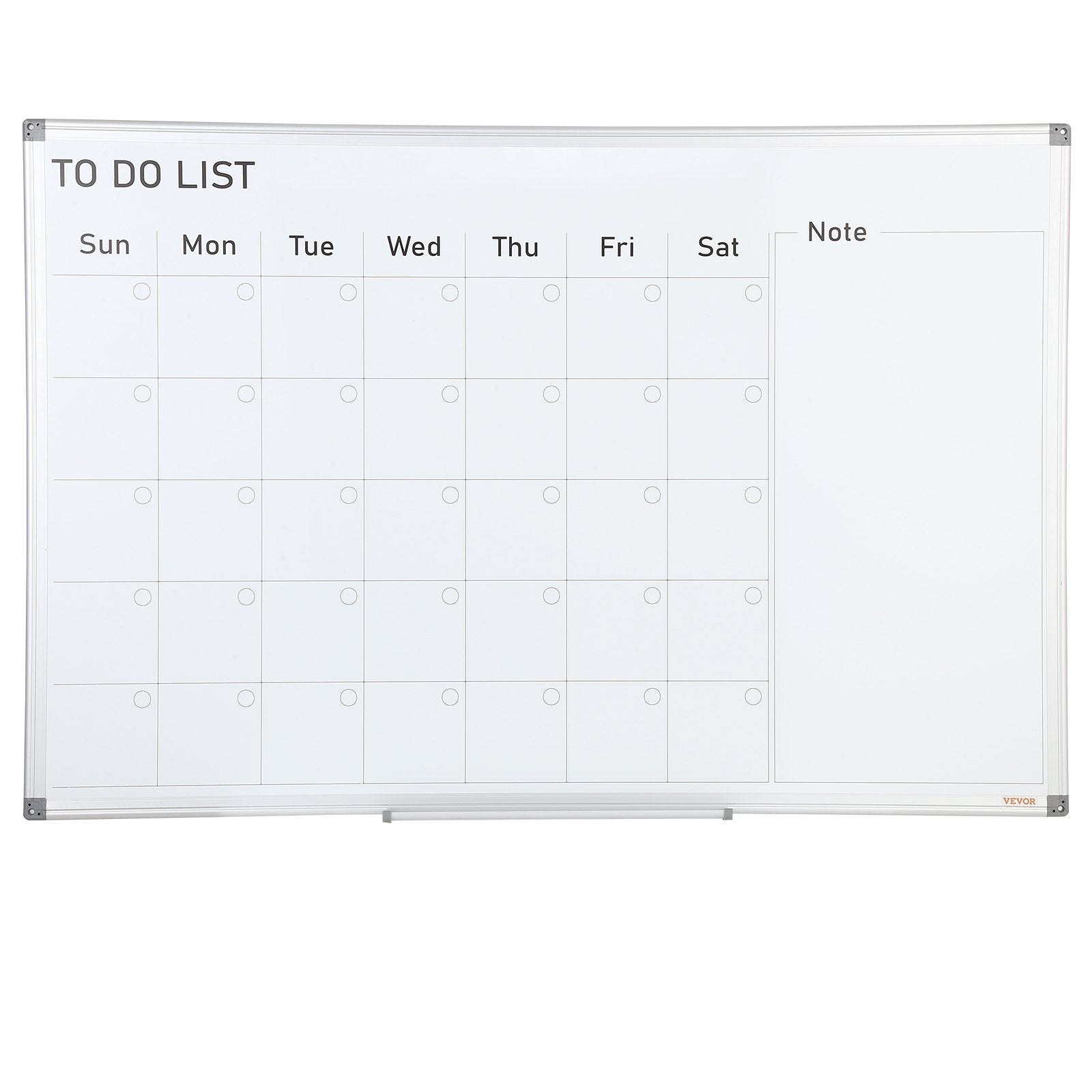 [vendor] Calendar Whiteboard, 36 X 24 Inches Magnetic Dry Erase