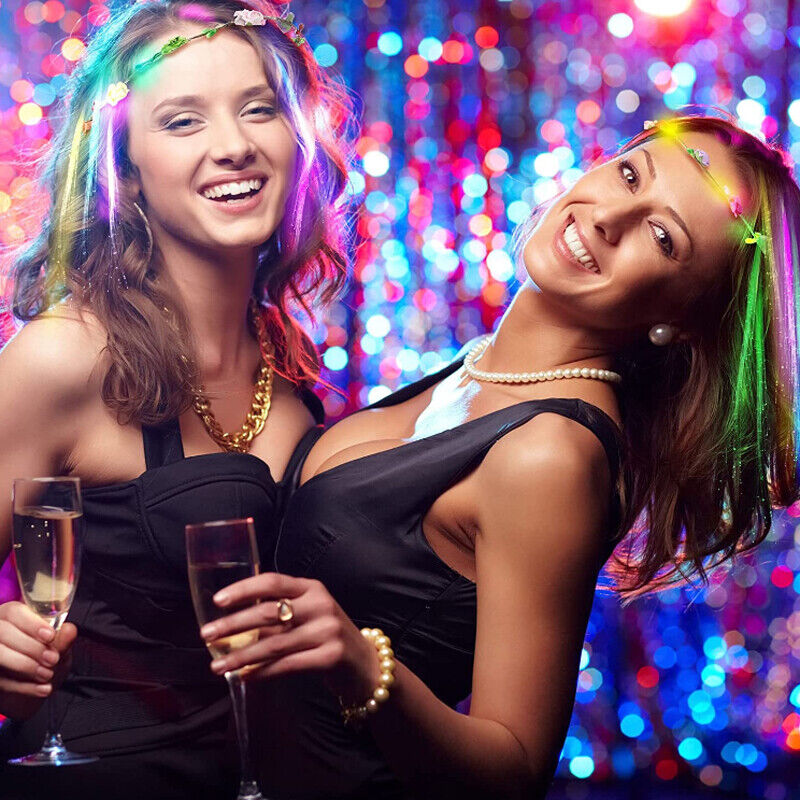 [vendor] 10-20 X LED Light Up Flower Floral Hairband Headband