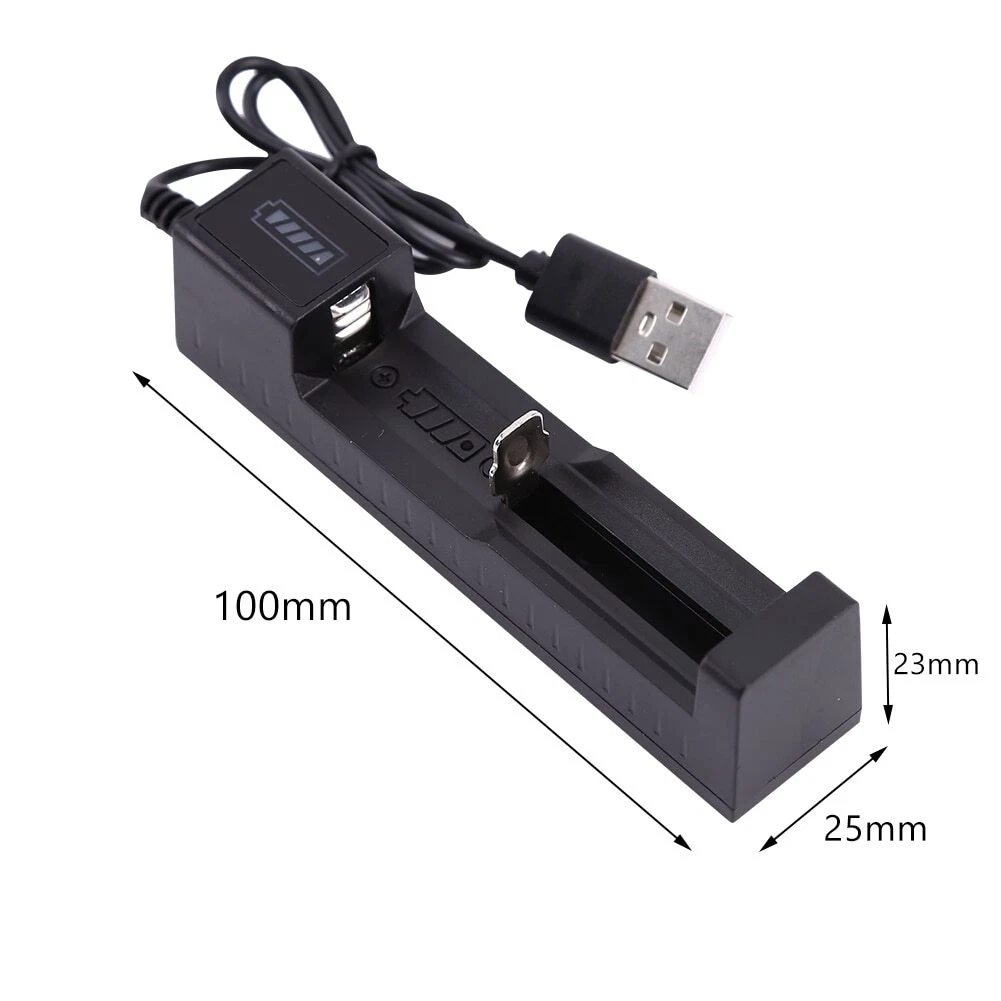 [vendor] Li-ion Battery USB Charger 3000mAh 3.7V Rechargeable