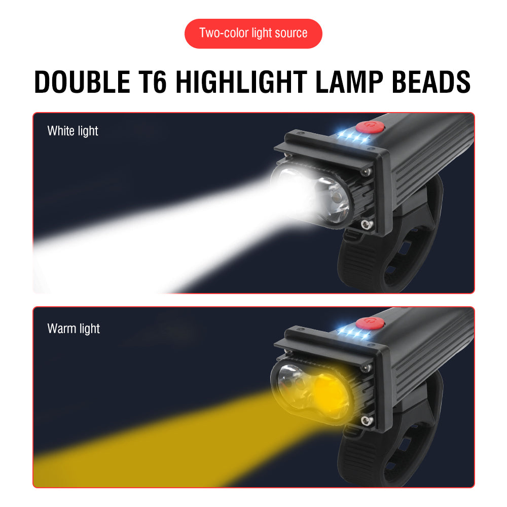 [vendor] Bicycle Headlight Bike Head Light Front Light Cycling