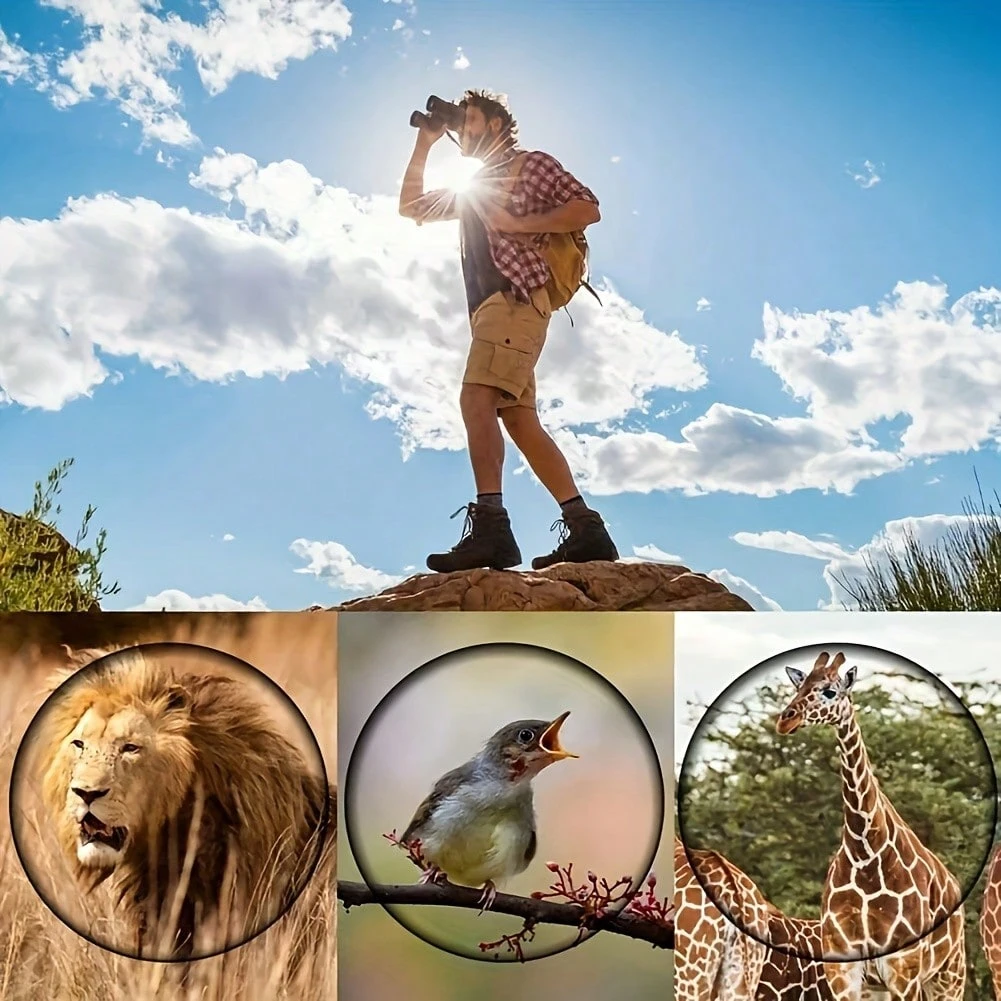 [vendor] 1PC Binoculars 60x60 Binoculars With Night Vision,