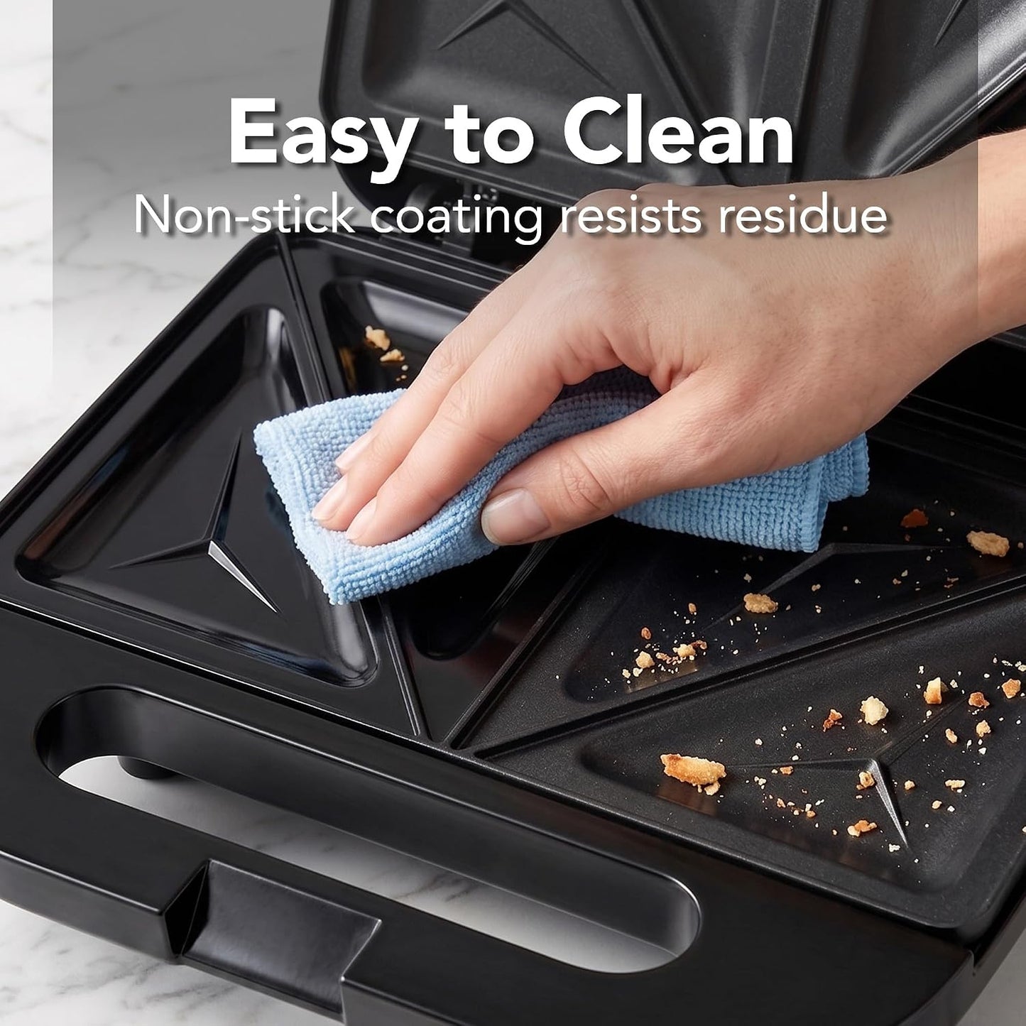[vendor] Electric Sandwich Maker 750W Panini Press With Non Stick
