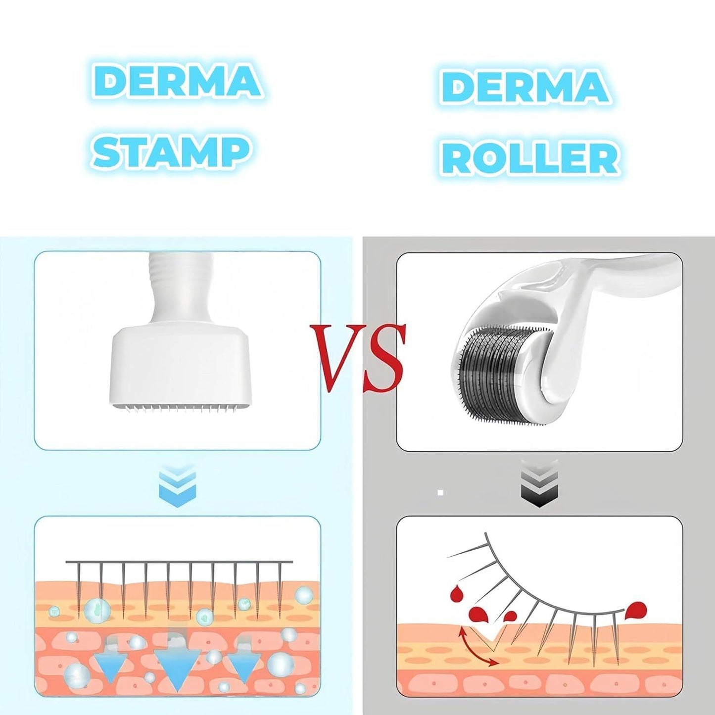 [vendor] Microneedles Derma Roller Stamp 0.25 Mm, Micro Needle