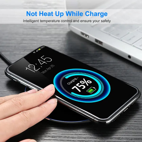 [vendor] Wireless Charger Qi-Certified Ultra-Slim 5W Charging Pad