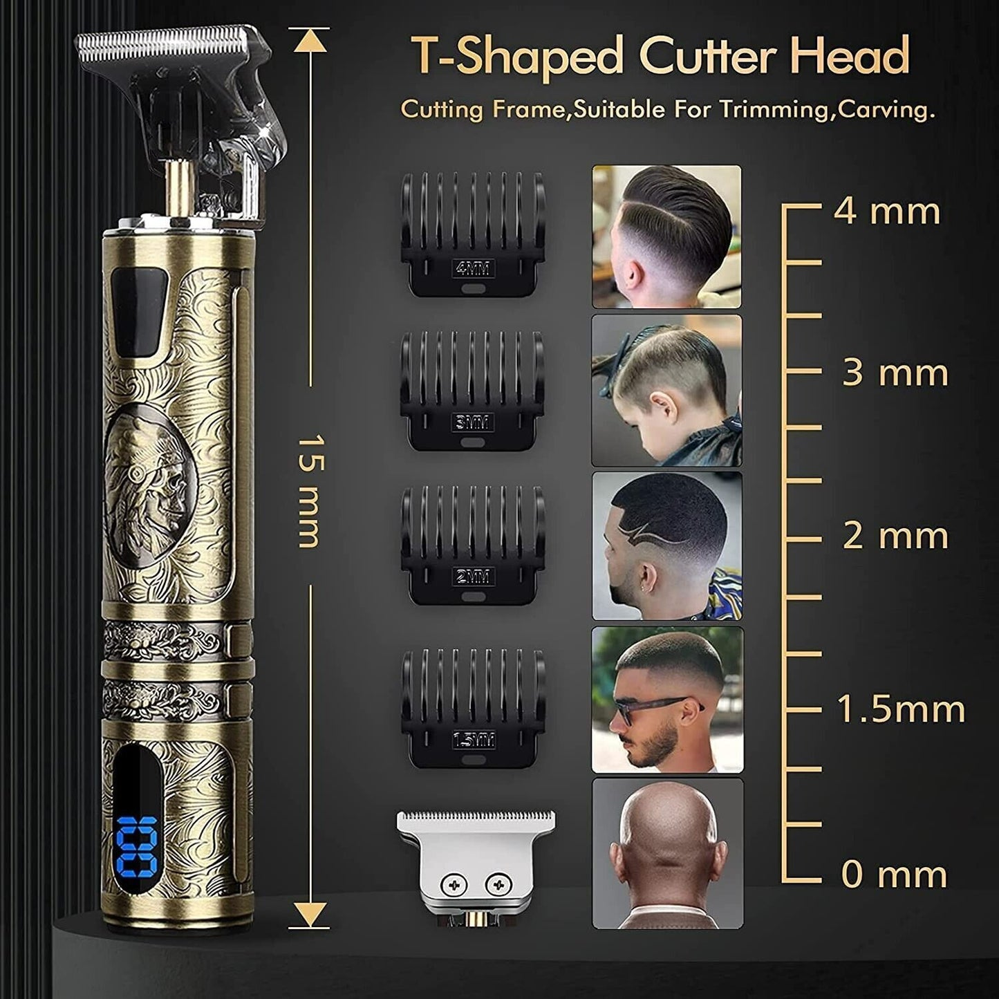 [vendor] Hair Clippers Beard Trimmer For Men Hair Cutting