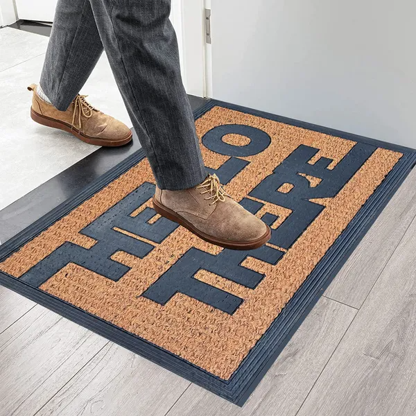 [vendor] Hello There Funny Coir Doormat Hello There Welcome Front