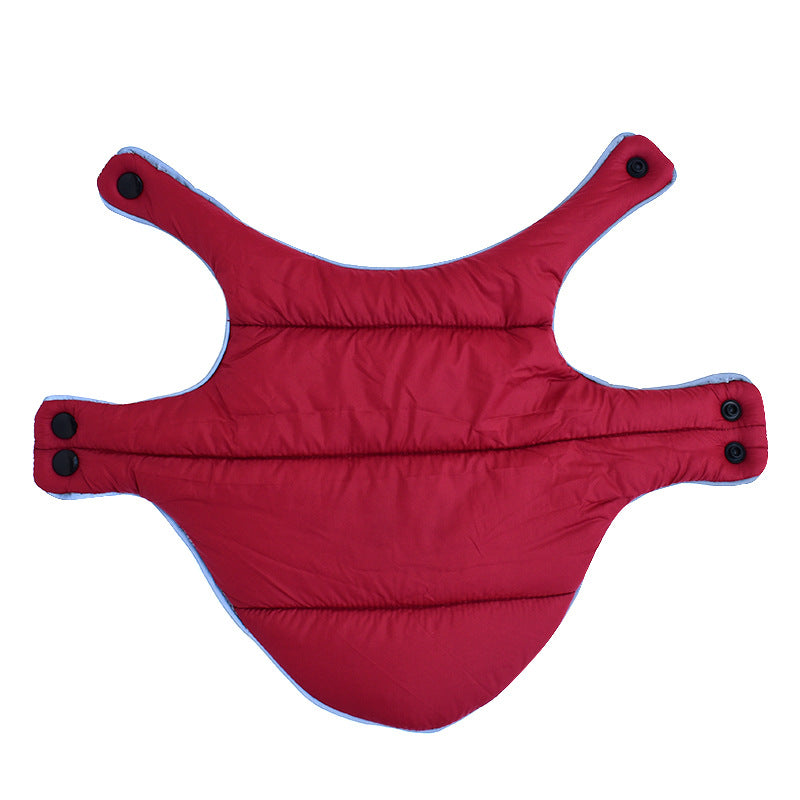 [vendor] Pet Jacket Warm Winter Dog Clothes Reflective Puppy Clothing Vest