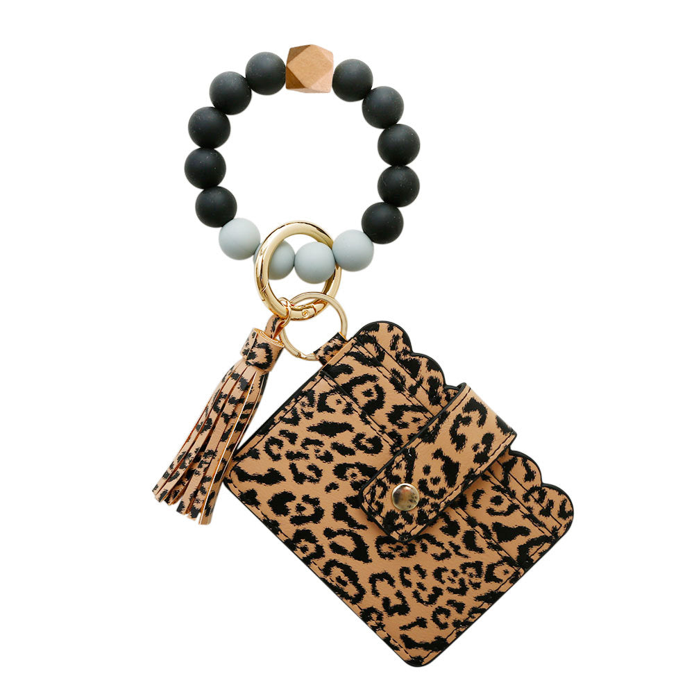 [vendor] Silicone Bracelet Wrist Keychain Pendant