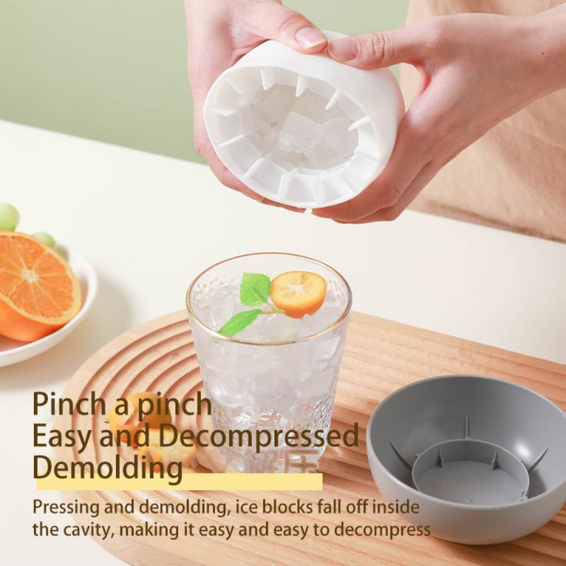 [vendor] Ice Block Mold Silicone Mushroom Ice Cup Frozen