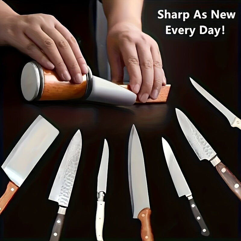 [vendor] Pro Diamond Rolling Knife Sharpener 5 Adjustable Angles