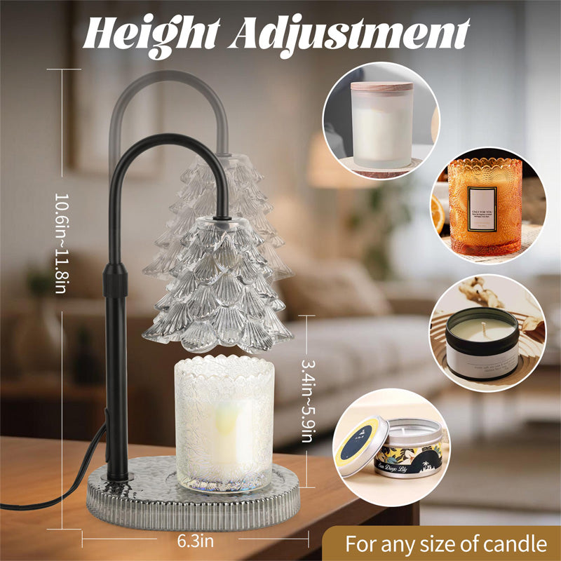 [vendor] Candle Warmer Lamp With Timer & Dimmer , Adjustable Wax