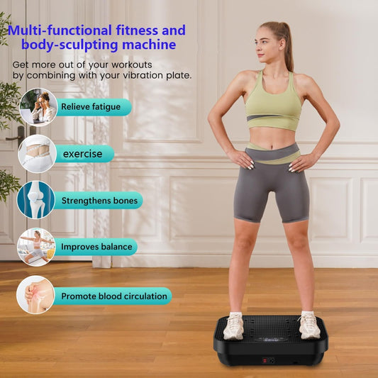 [vendor] Power Vibration Plate Vibrating Machine Platform