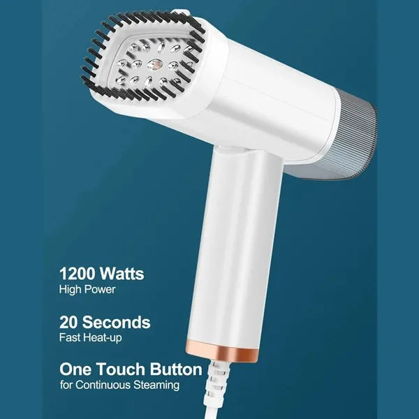 [vendor] 1000W Foldable Garment Steamer, Handheld Fabric Steam