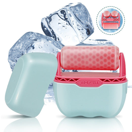 [vendor] 2In1 Dual Head Handheld Ice Roller For Face, Facial