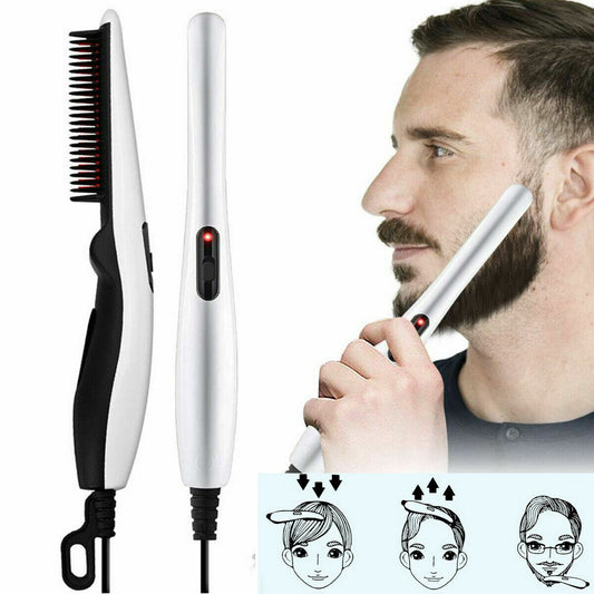 [vendor] Negative Ion Hair Straightener Styling Comb Hot Comb