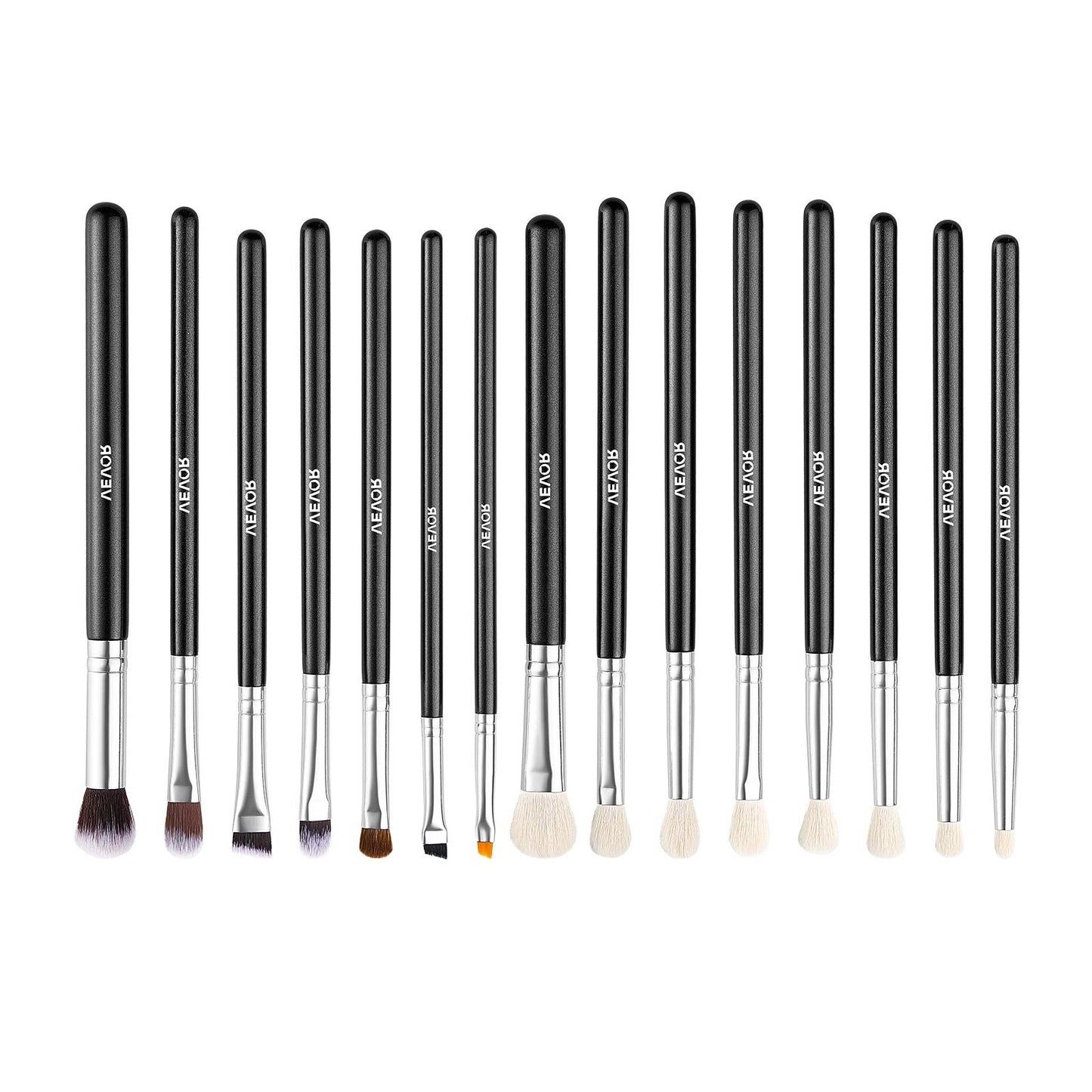[vendor] 15-Piece Makeup Brush Set For Foundation Blending