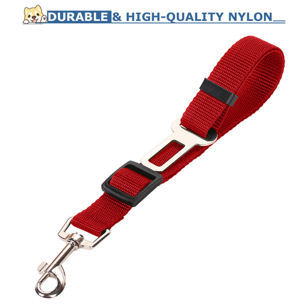 [vendor] High Quality Durable Pet Cat Dog Vehicle Leash Nylon Adjustable
