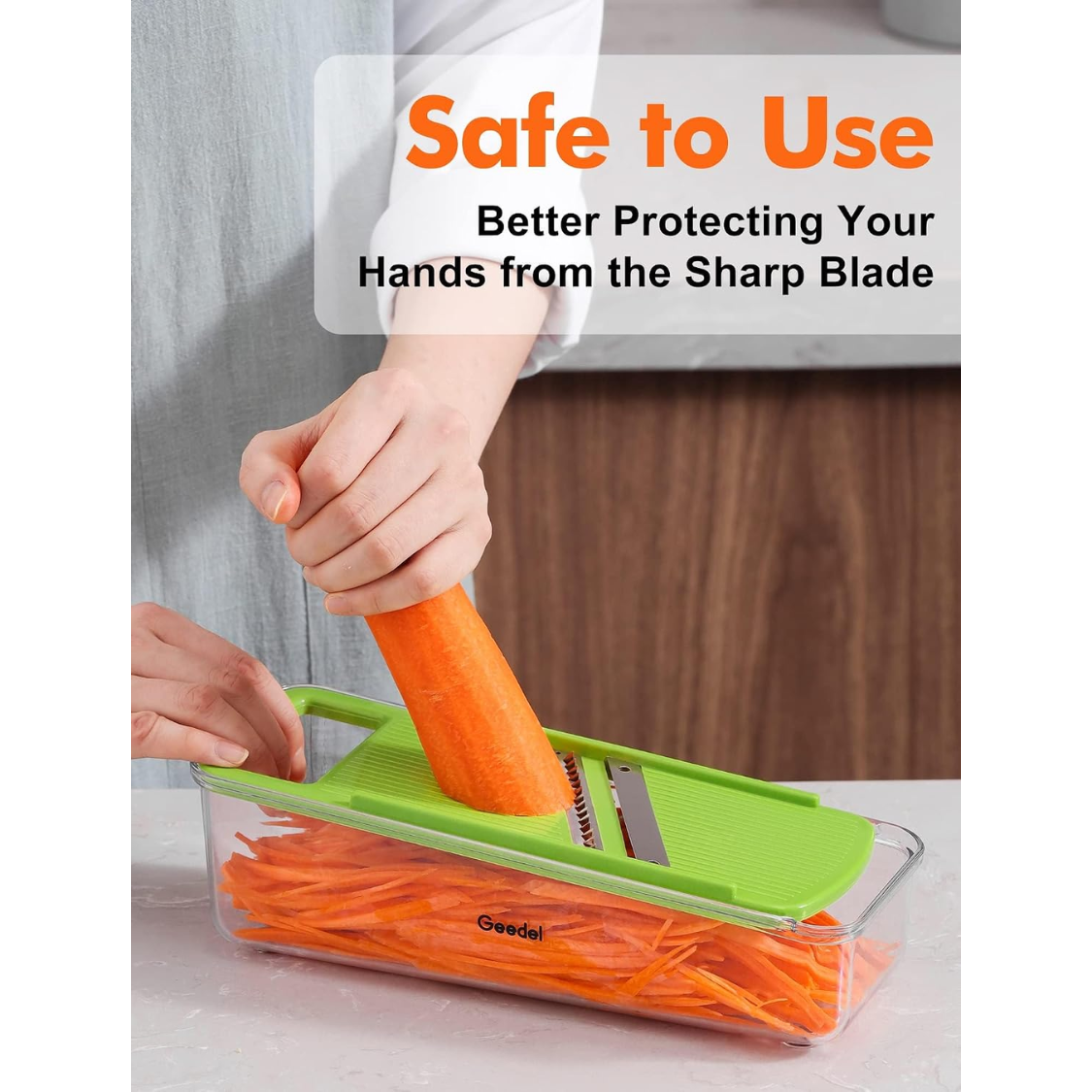 [vendor] Professional Mandoline Slicer, Multi-Purpose Vegetable &