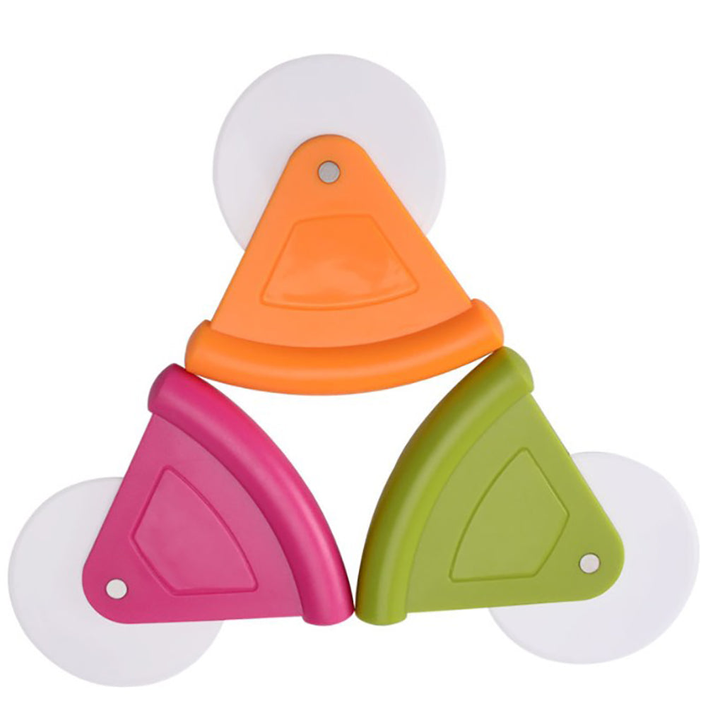 [vendor] Plastic Pizza Wheels Cutter Pizza Slicing Tool Cake