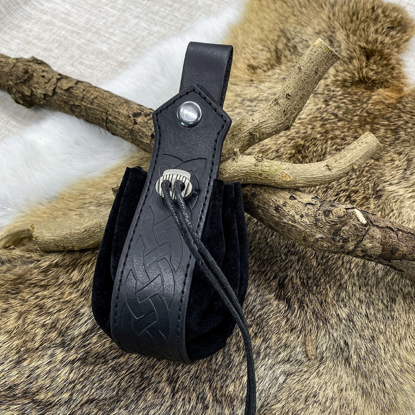[vendor] Viking Style Medieval Bag Sling Coin Purse