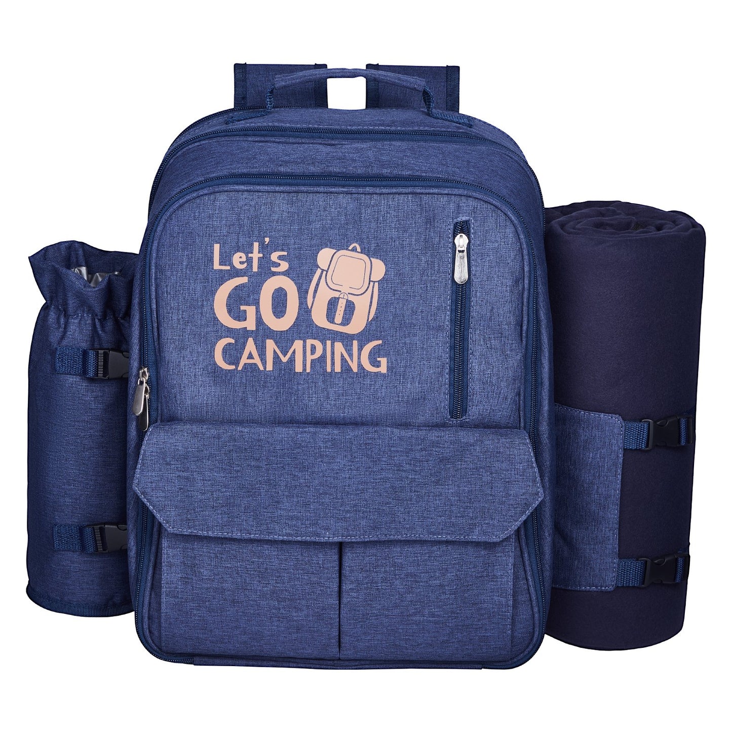 [vendor] Beach Picnic Backpack Bag For 4 Person With Cooler