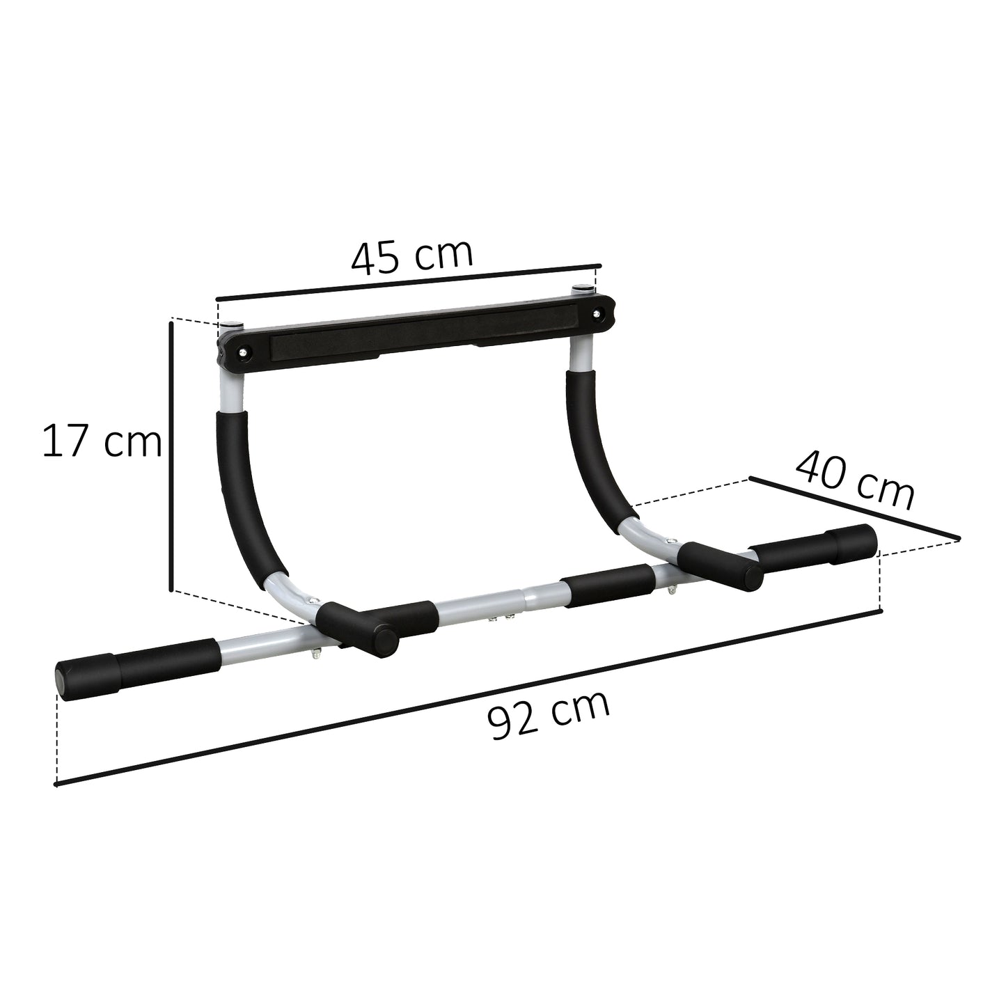 [vendor] Pull Up Bar Doorway, Door Frame Chin Up Bar Push Up Bar