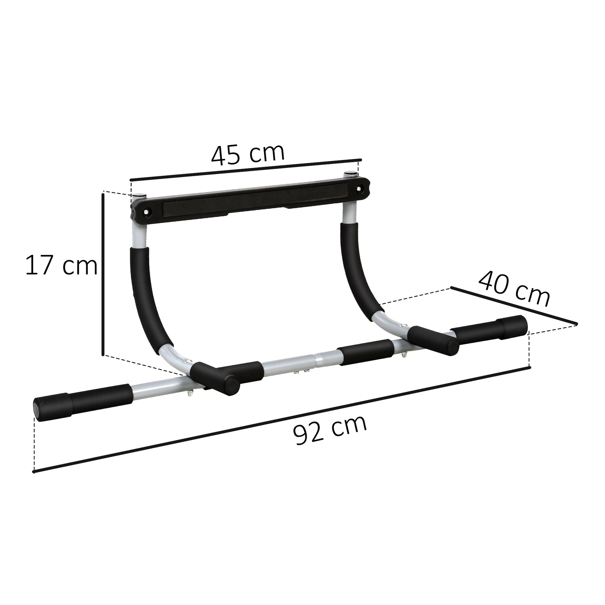 [vendor] Pull Up Bar Doorway, Door Frame Chin Up Bar Push Up Bar