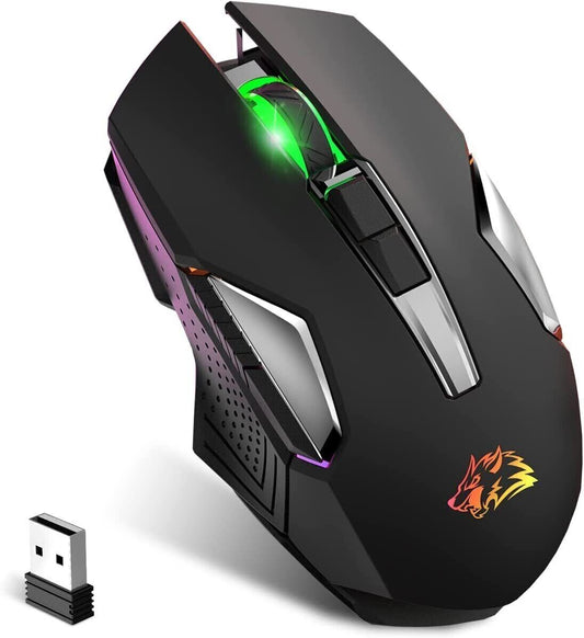[vendor] 2.4G Wireless Charging Computer Mouse USB Gaming Mice