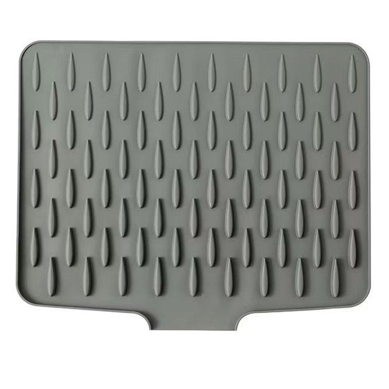 [vendor] Silicone Dish Drying Mat, Heat-Resistant & Non-Slip Mat