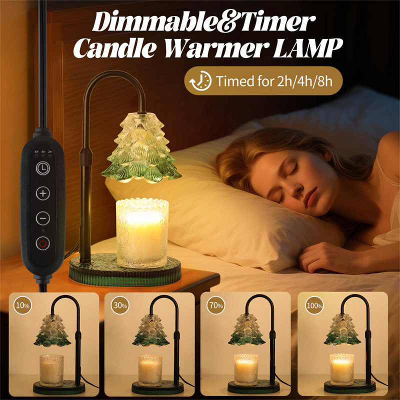 [vendor] Candle Warmer Lamp With Timer & Dimmer , Adjustable Wax