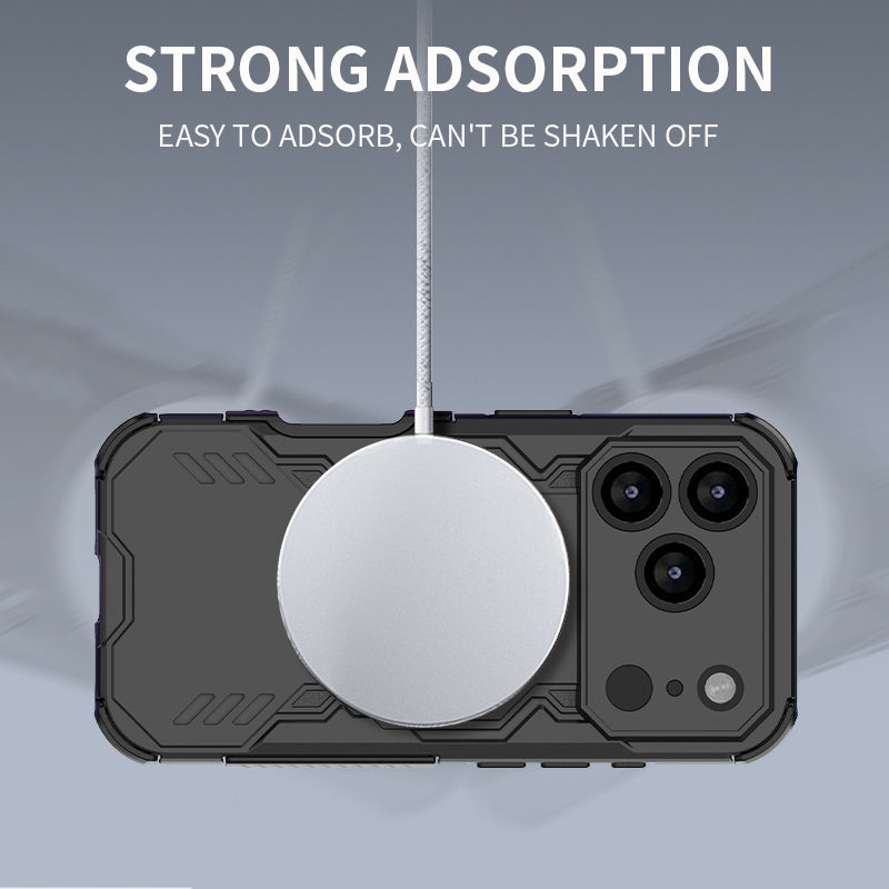 [vendor] For I Phone 17 Pro Phone Case Cover Shockproof Kickstand